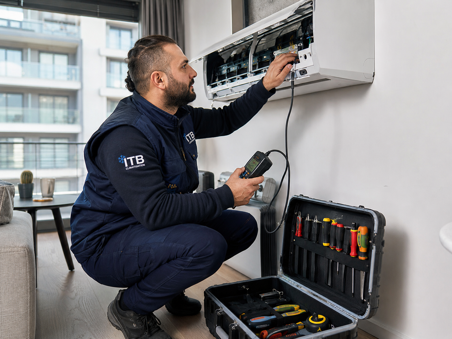 D&eacute;pannage de climatisation en appartement