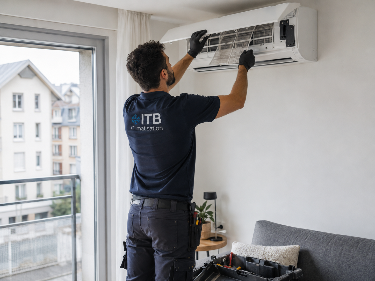 Entretien de climatisation chez un particulier